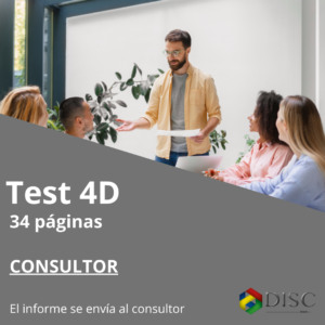 TEST DISC 4D (Resultados disponibles sólo para el consultor)