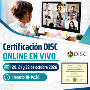 Curso Certificación 3x4,5 HORAS ONLINE EN VIVO 20, 21 Y 22 DE OCTUBRE 2026