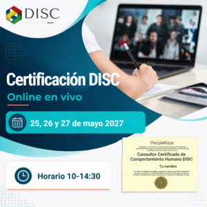 Curso Certificación 3x4,5 HORAS ONLINE EN VIVO 25, 26 Y 27 DE MAYO 2027