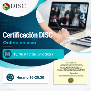 Curso Certificación 3x4,5 HORAS ONLINE EN VIVO 15, 16 y 17 de junio 2027 HORARIO TARDE